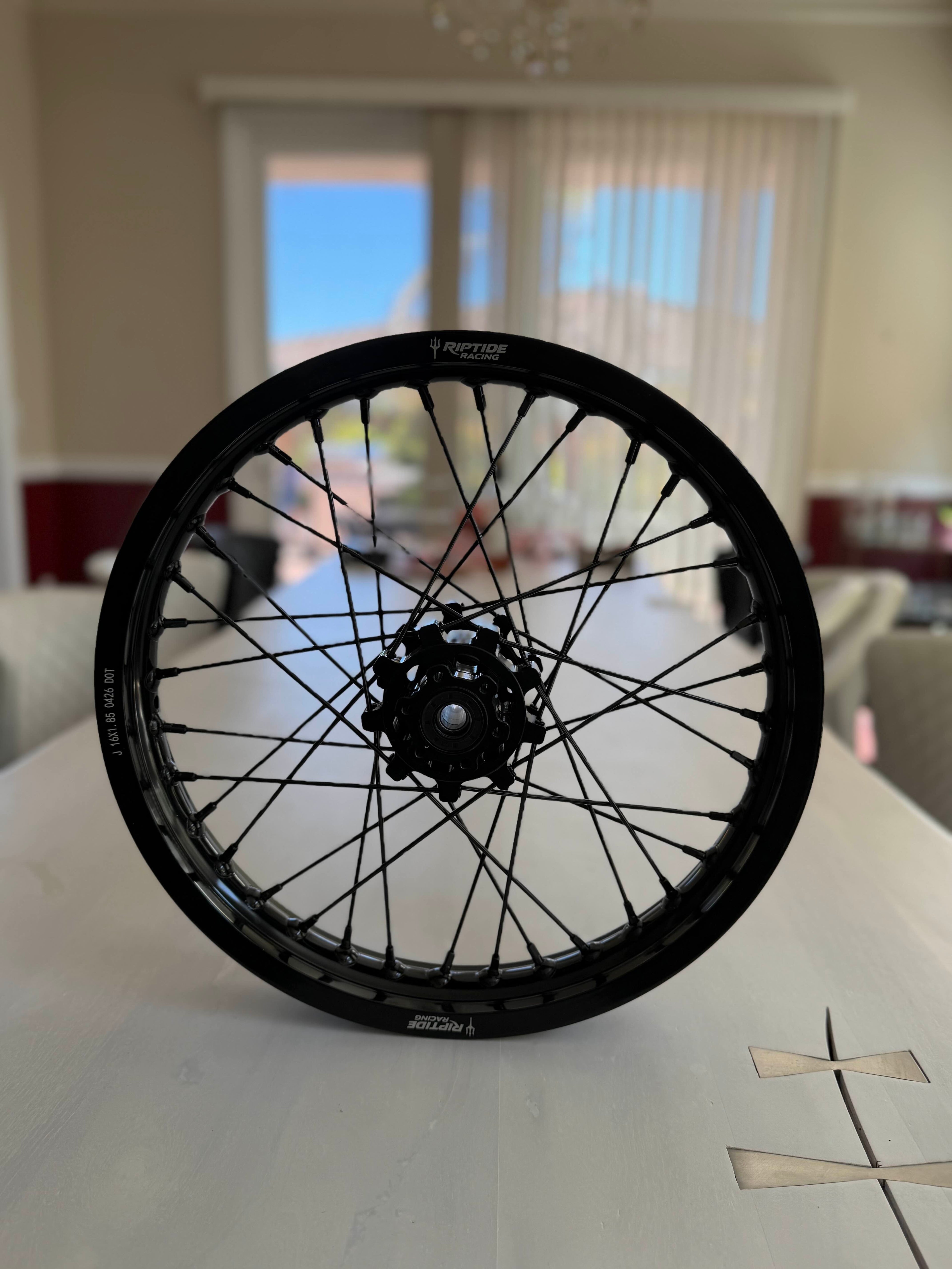 16" rim for Sur-Ron LBX Rim, Eride Pro rim,79 Bike Falcon, and Segway X160 X260. (PREORDER)